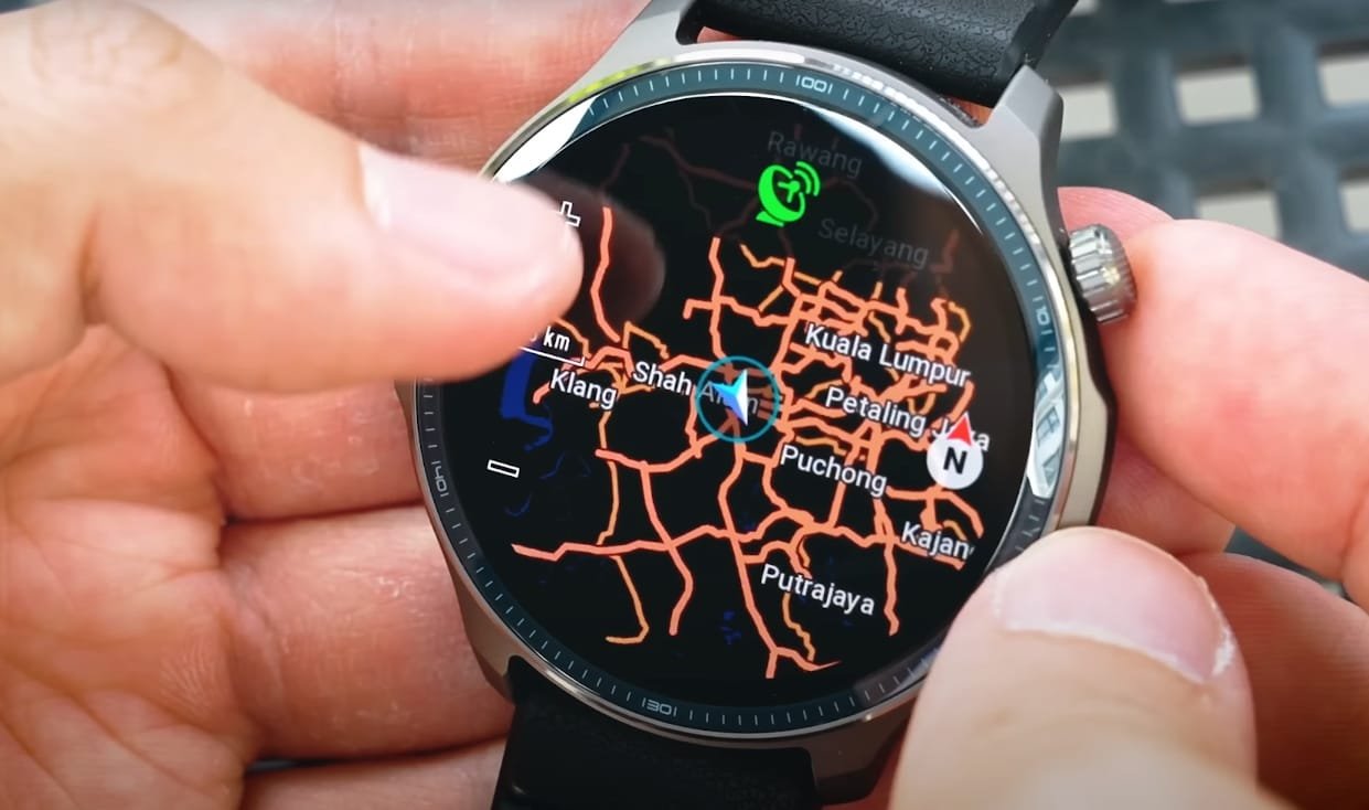 Amazfit Balance 2 Watch Map run